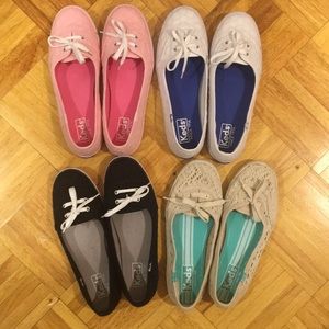 3 BRAND NEW PAIRS OF KEDS (4 TOTAL)